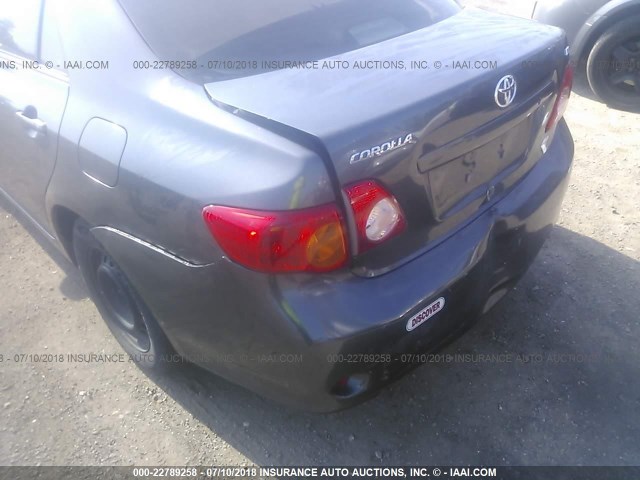 2T1BU40E49C136800 - 2009 TOYOTA COROLLA S/LE/XLE Boz foto 6