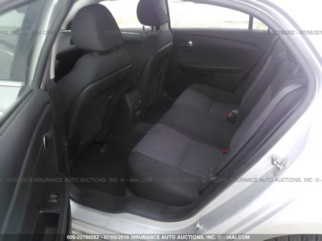 1G1ZC5E07CF308393 - 2012 CHEVROLET MALIBU 1LT 银色 照片 8