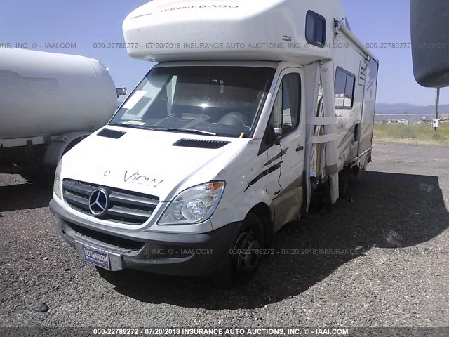 WDAPF4CC0A9459426 - 2010 MERCEDES-BENZ SPRINTER 3500 CREAM photo 2