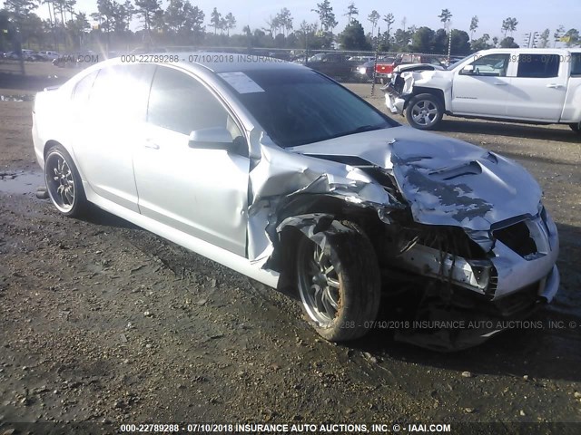 6G2EC57Y19L221504 - 2009 PONTIAC G8 GT SILVER photo 1