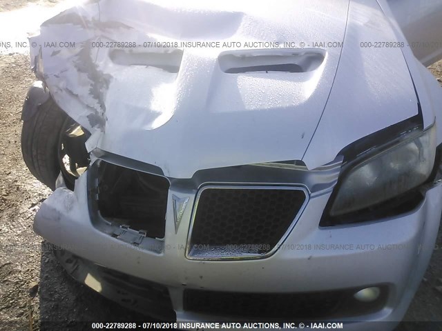 6G2EC57Y19L221504 - 2009 PONTIAC G8 GT SILVER photo 10