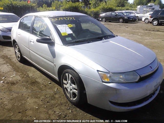 1G8AL52F24Z112935 - 2004 SATURN ION LEVEL 3 SILVER photo 1