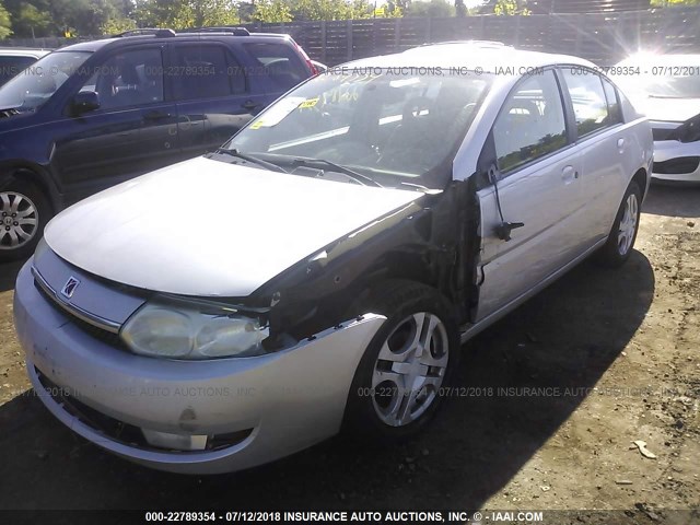 1G8AL52F24Z112935 - 2004 SATURN ION LEVEL 3 SILVER photo 6