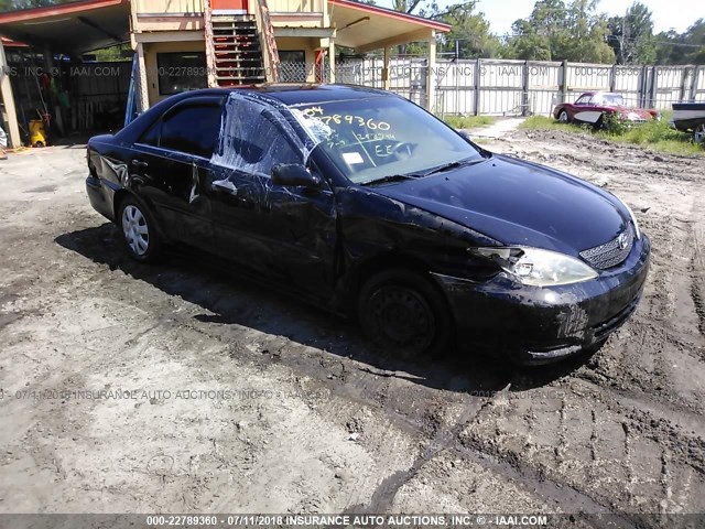 4T1BE32K73U177888 - 2003 TOYOTA CAMRY LE/XLE/SE 黑色 照片 1