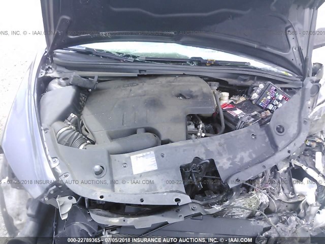 1G1ZB5E05CF267314 - 2012 CHEVROLET MALIBU LS GRAY photo 10