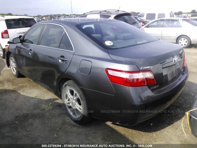 4T1BE46K19U903950 - 2009 TOYOTA CAMRY SE/LE/XLE GRAY photo 3