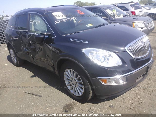 5GAKVBED1BJ193971 - 2011 BUICK ENCLAVE CXL 黑色 照片 1
