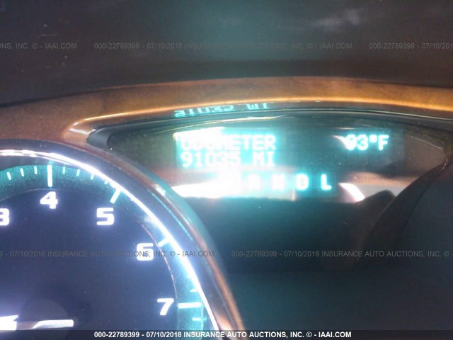 5GAKVBED1BJ193971 - 2011 BUICK ENCLAVE CXL 黑色 照片 7