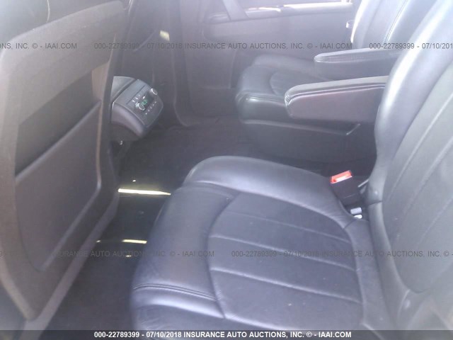 5GAKVBED1BJ193971 - 2011 BUICK ENCLAVE CXL 黑色 照片 8