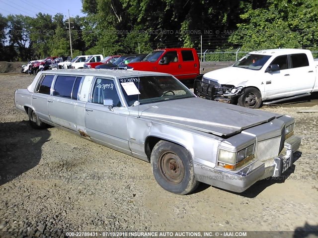 1G6DW5476NR712717 - 1992 CADILLAC BROUGHAM SILVER photo 1