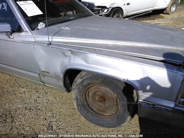 1G6DW5476NR712717 - 1992 CADILLAC BROUGHAM SILVER photo 6