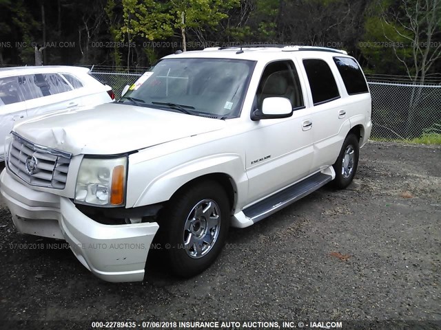 1GYEC63T44R102998 - 2004 CADILLAC ESCALADE LUXURY თეთრი ფოტო 2