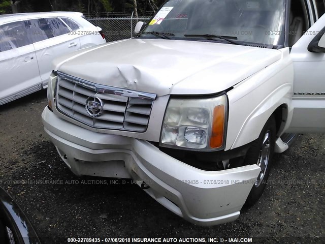 1GYEC63T44R102998 - 2004 CADILLAC ESCALADE LUXURY WHITE photo 6