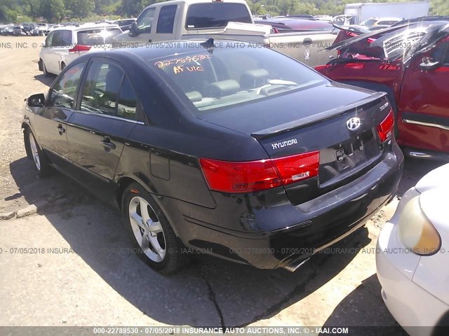 5NPEU46F79H469678 - 2009 HYUNDAI SONATA SE/LIMITED BLACK photo 3