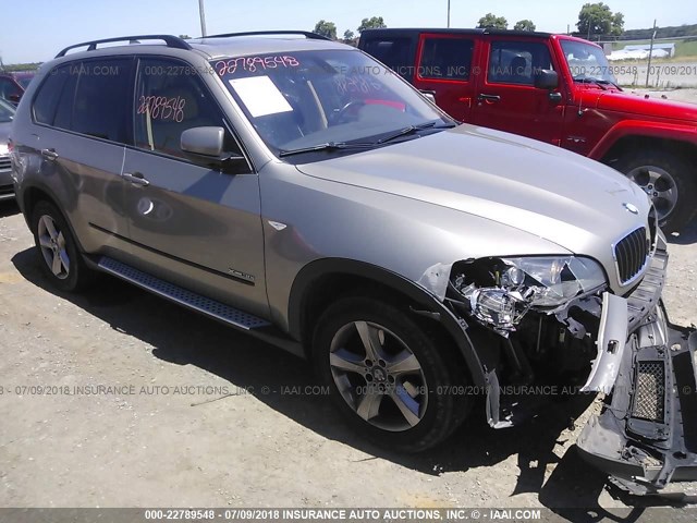 5UXFE43569L038286 - 2009 BMW X5 XDRIVE30I GOLD photo 1