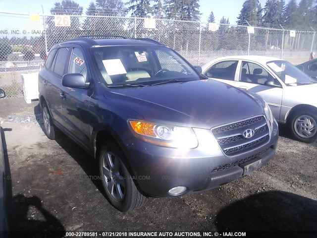 5NMSH73E59H267259 - 2009 HYUNDAI SANTA FE SE/LIMITED GRAY photo 1