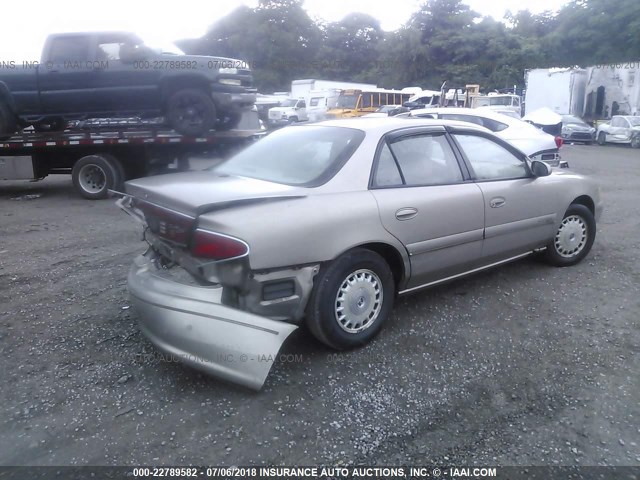 2G4WY55J711152974 - 2001 BUICK CENTURY LIMITED Champagne photo 4