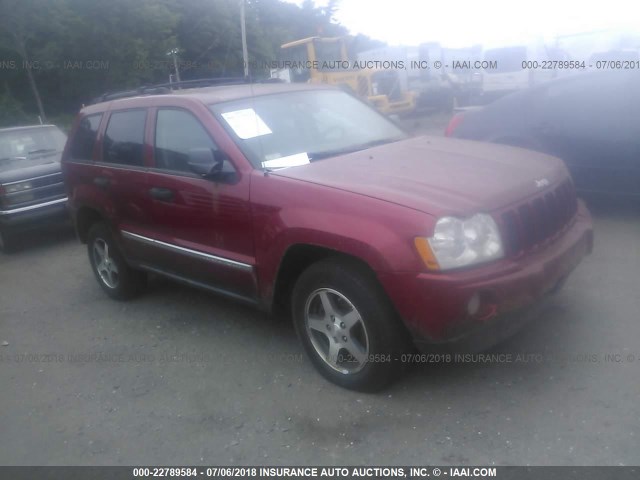 1J4HR48N35C690777 - 2005 JEEP GRAND CHEROKEE LAREDO/COLUMBIA/FREEDOM 红色 照片 1