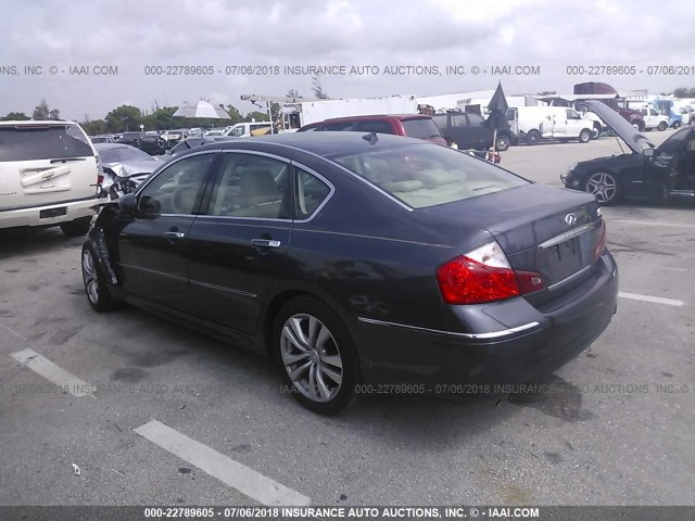 JN1CY0AP4AM910202 - 2010 INFINITI M35 SPORT GRAY photo 3