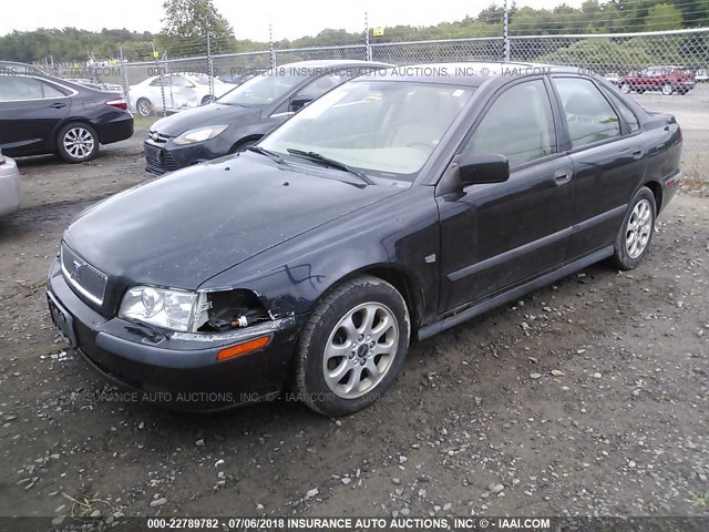 YV1VS29542F835880 - 2002 VOLVO S40 1.9T BLACK photo 2