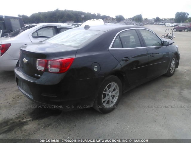 1G11A5SAXDU145008 - 2013 CHEVROLET MALIBU LS BLACK photo 4