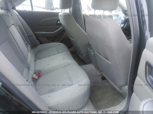 1G11A5SAXDU145008 - 2013 CHEVROLET MALIBU LS BLACK photo 8