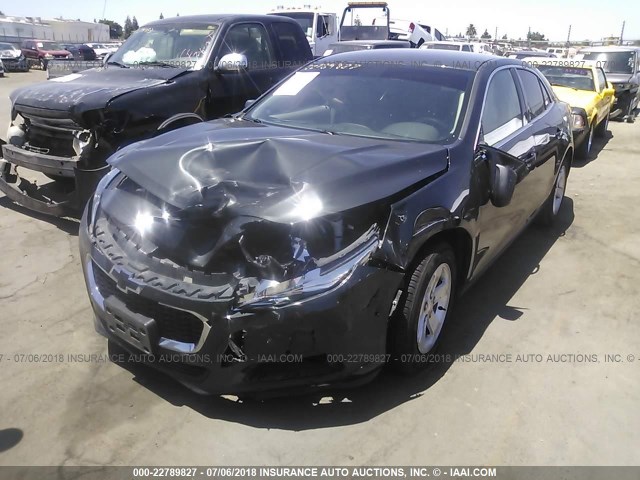 1G11B5SA1GU116854 - 2016 CHEVROLET MALIBU LIMITED LS GRAY photo 2