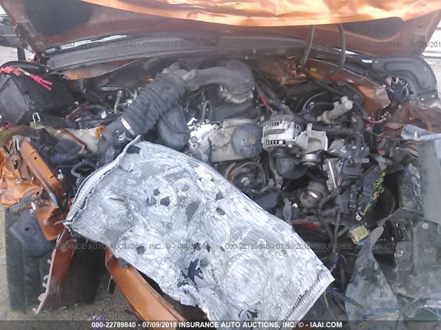 3GNEC12057G100057 - 2007 CHEVROLET AVALANCHE C1500 ORANGE photo 10