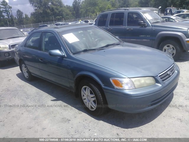 4T1BG22K11U812783 - 2001 TOYOTA CAMRY CE/LE/XLE 绿色 照片 1