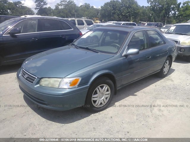 4T1BG22K11U812783 - 2001 TOYOTA CAMRY CE/LE/XLE 绿色 照片 2