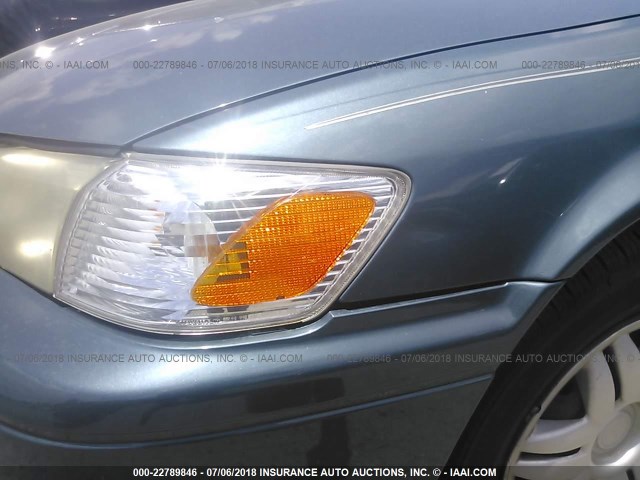4T1BG22K11U812783 - 2001 TOYOTA CAMRY CE/LE/XLE 绿色 照片 6