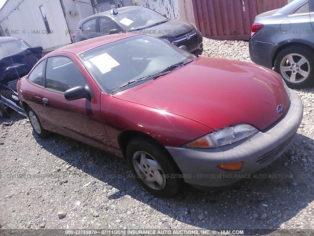 3G1JC1245VS881580 - 1997 CHEVROLET CAVALIER RS RED photo 1