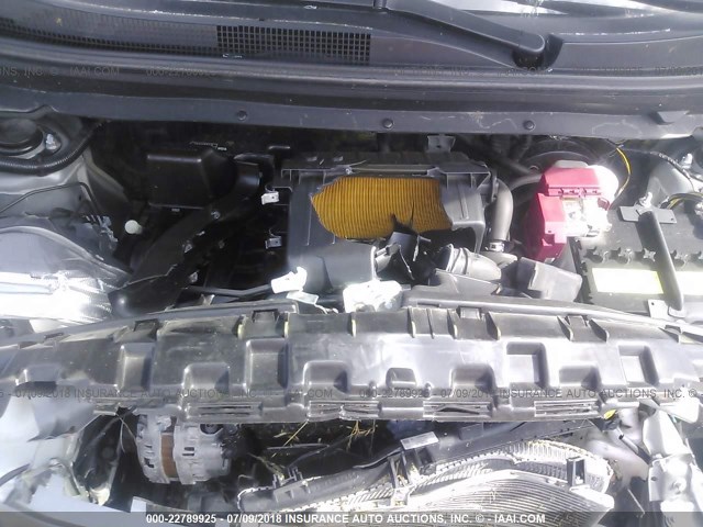 ML32F3FJ6JHF00441 - 2018 MITSUBISHI MIRAGE G4 ES Серебристый фото 10