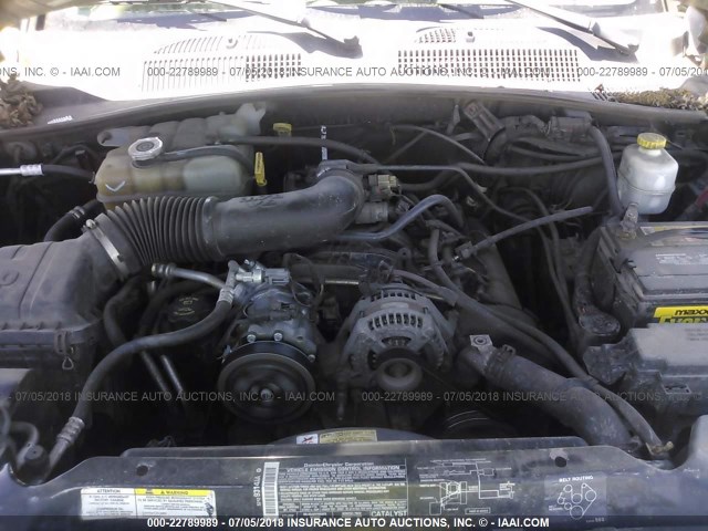 1J4GL38K85W725812 - 2005 JEEP LIBERTY RENEGADE BROWN photo 10