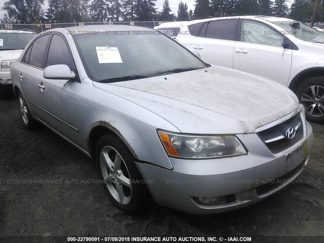 5NPEU46C28H313651 - 2008 HYUNDAI SONATA SE/LIMITED SILVER photo 1