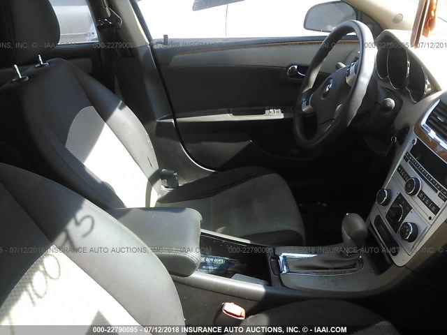 1G1ZH57B78F279243 - 2008 CHEVROLET MALIBU 1LT 金色 照片 5