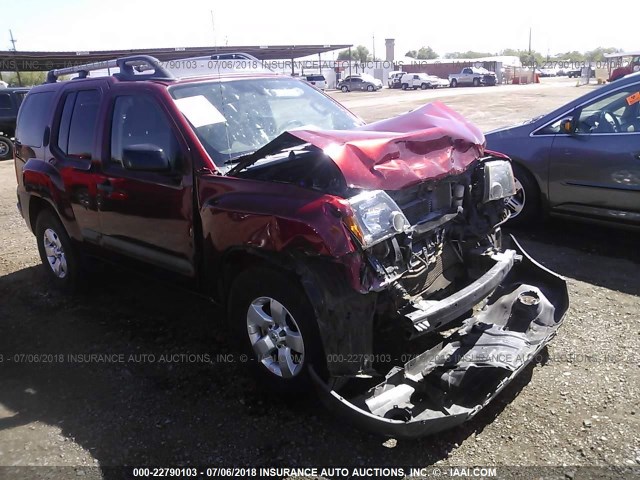 5N1AN0NU5DN810049 - 2013 NISSAN XTERRA X/S/PRO-4X RED photo 1