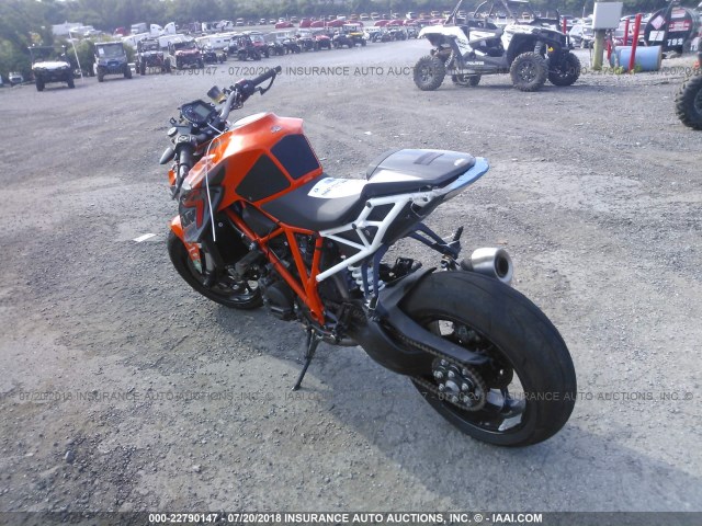 VBKV39409FM922374 - 2015 KTM 1290 SUPER DUKE R ORANGE photo 3