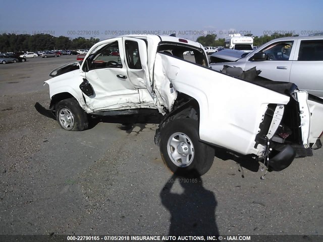 5TFRX5GN7HX074889 - 2017 TOYOTA TACOMA ACCESS CAB/SR/SR5 თეთრი ფოტო 3