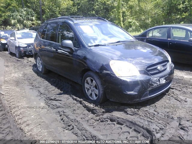 KNAFG525087163498 - 2008 KIA RONDO LX/EX BLACK photo 1