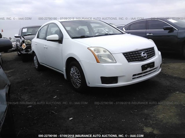 3N1AB61E27L680673 - 2007 NISSAN SENTRA 2.0/2.0S/2.0SL WHITE photo 1