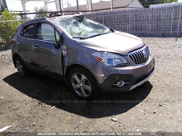 KL4CJFSB2DB210261 - 2013 BUICK ENCORE CONVENIENCE 灰色 照片 1