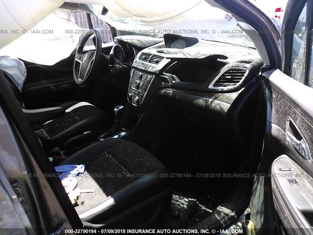 KL4CJFSB2DB210261 - 2013 BUICK ENCORE CONVENIENCE 灰色 照片 5