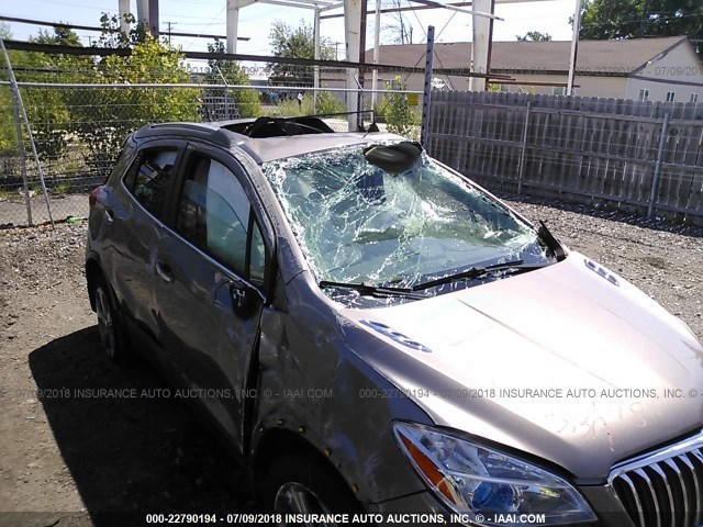 KL4CJFSB2DB210261 - 2013 BUICK ENCORE CONVENIENCE 灰色 照片 6