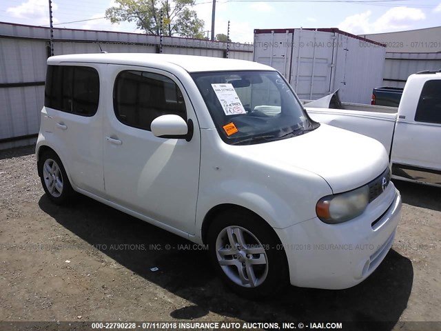 JN8AZ28R19T123847 - 2009 NISSAN CUBE S/SL WHITE photo 1