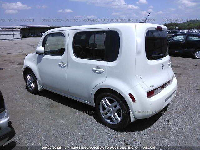 JN8AZ28R19T123847 - 2009 NISSAN CUBE S/SL WHITE photo 3