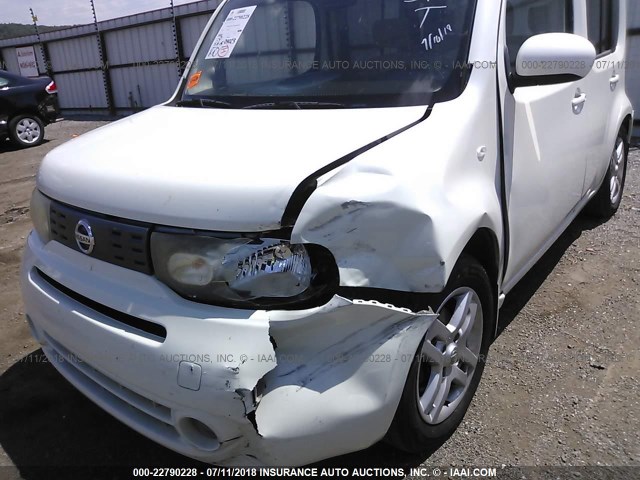 JN8AZ28R19T123847 - 2009 NISSAN CUBE S/SL WHITE photo 6