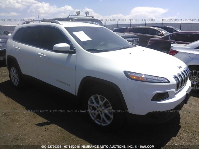 1C4PJMCB8GW361113 - 2016 JEEP CHEROKEE LATITUDE WHITE photo 1