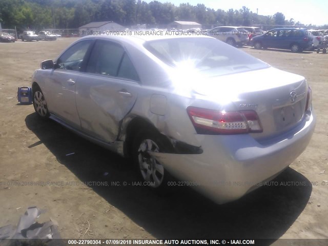 4T1BF3EK9AU574508 - 2010 TOYOTA CAMRY SE/LE/XLE 银色 照片 3