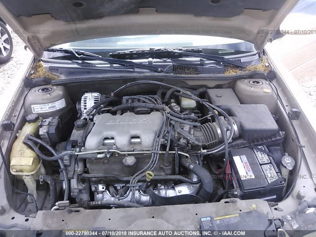 1G1NE52J33M626979 - 2003 CHEVROLET MALIBU LS BROWN photo 10